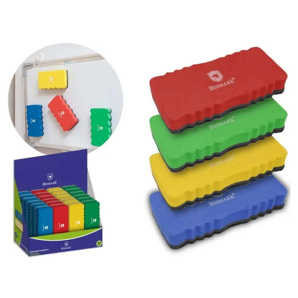 BORRADOR MAGNÉTICO BISMARK PARA PIZARRA BLANCA