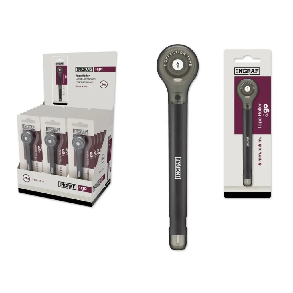 [329086] CORRECTOR CINTA INGRAF BOLI 6 MTS.