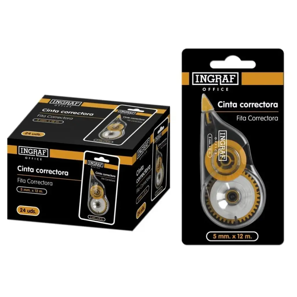 CORRECTOR CINTA 12 METROS - INGRAF OFFICE -
