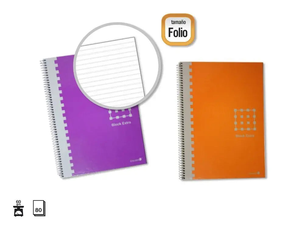 CUADERNO T.E. Fº 80 H. PAUTADO - GOLDEN