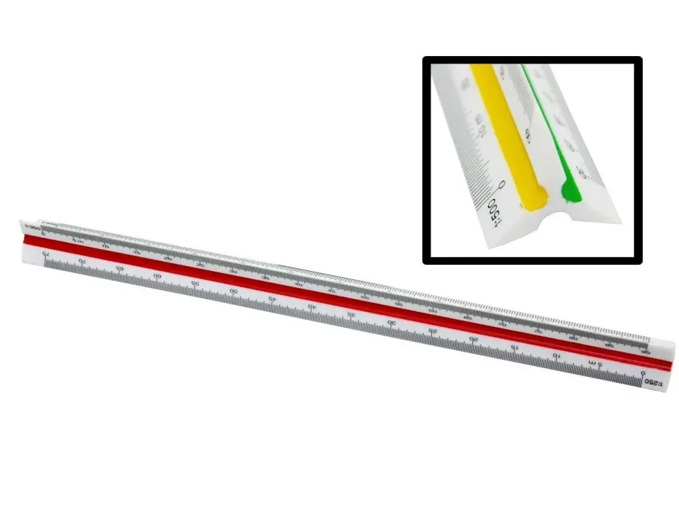 [303641] ESCALIMETRO PLASTICO 30CM