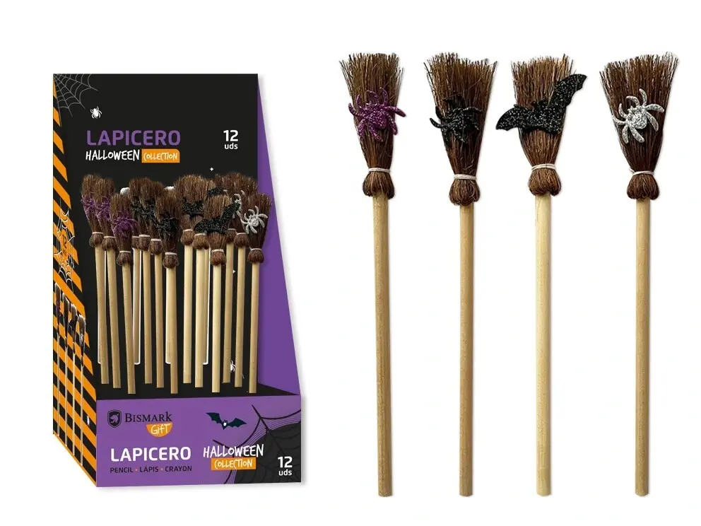 HALLOWEEN LAPICERO ESCOBA