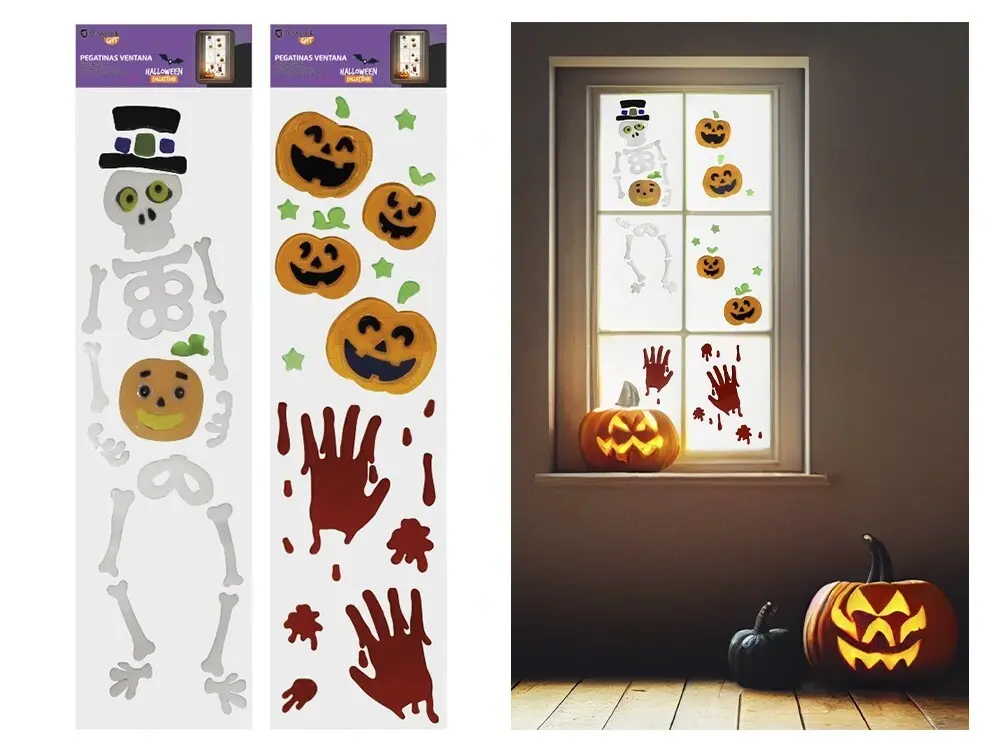HALLOWEEN PEGATINAS VENTANA