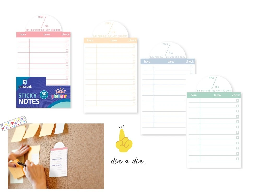 [329735] NOTAS PLANNER ADHESIVAS CHECK DIARIO DE TAREAS