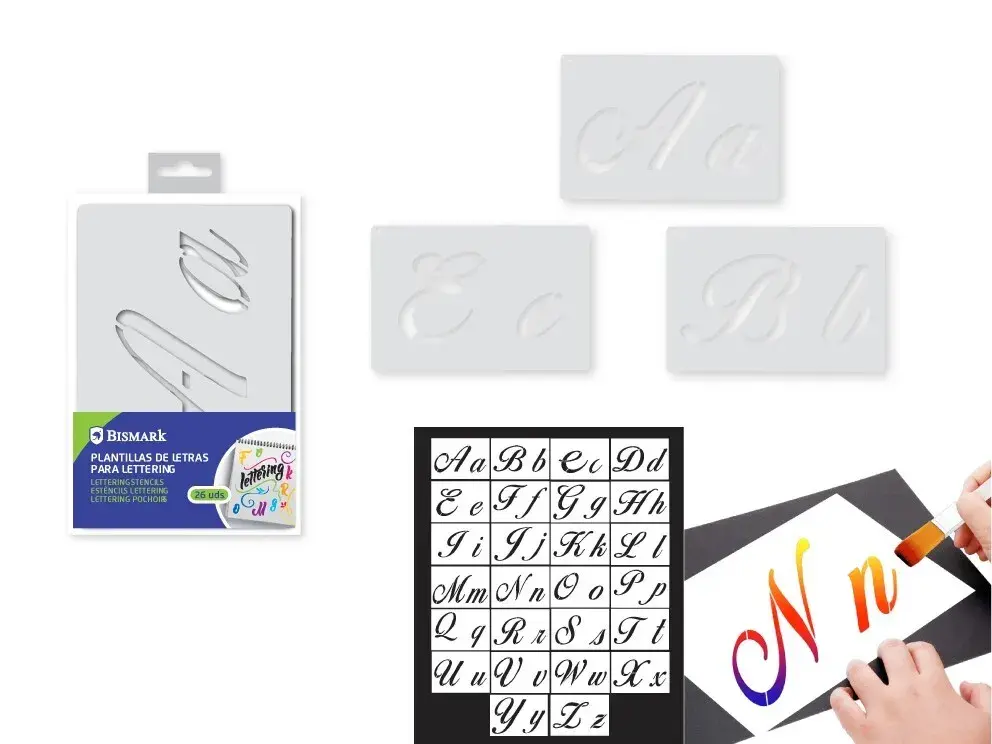 PLANTILLAS PP PARA LETTERING - MAYUSCULAS Y MINUSC
