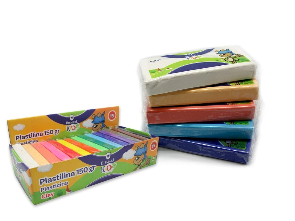 PLASTILINA BARRA 150 GRS COLORES BASICOS