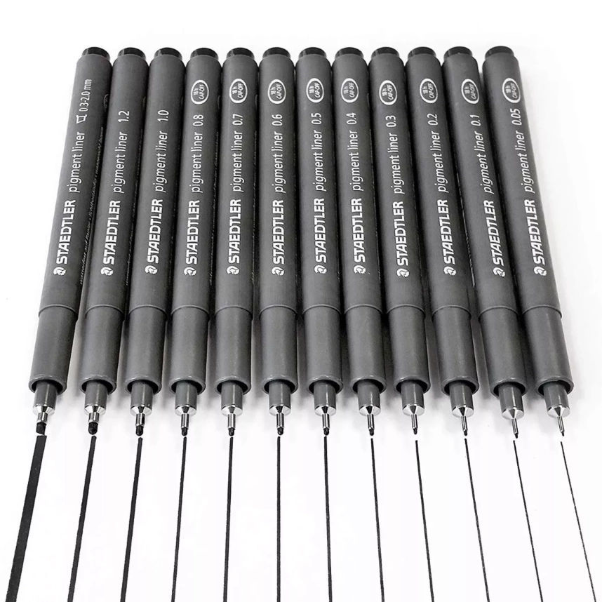 ROTULADOR CALIBRADO STAEDTLER PERMANENTE (0,6)