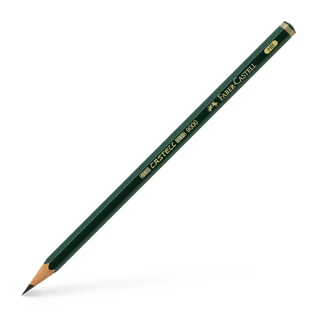 LÁPIZ DE GRAFITO  CASTELL  9000 - ECOLAPIZ FABER CASTELL -
