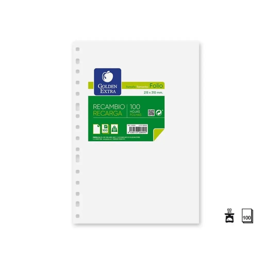 [320809] RECAMBIO A4 100 H LIS0