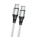 CABLE TRENZADO 100W CARGA RAPIDA Y DATOS 1M USB TIPO-C MACHO/MACHO FORCE EDITION AVANT