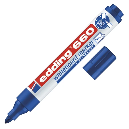 [660-03] EDDING MARCADOR PIZARRA BLANCA 660 RELLENABLE (AZUL)