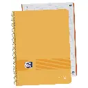 CUADERNO LIVE&GO EUROPEANBOOK 1 80H A4+ 5X5MM MICROPERFORADO TAPA DE PLÁSTICO OXFORD