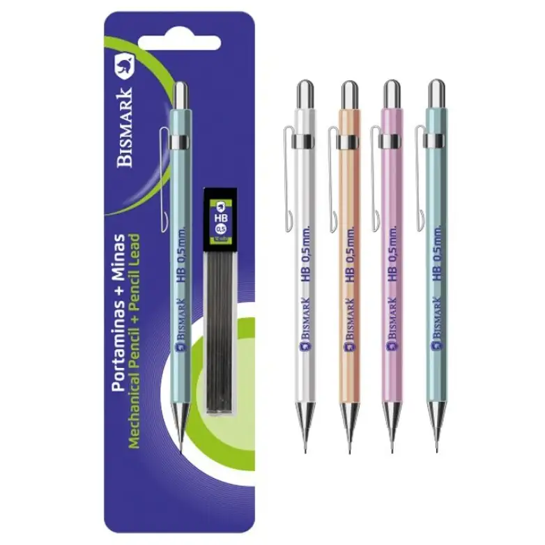 [331860] PORTAMINAS METALICOS con minas 0.5 mm - BISMARK -