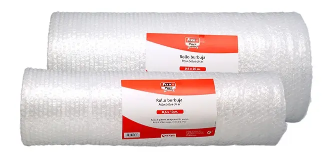FIXO PACK ROLLO PLASTICO DE BURBUJA 0,6X5M