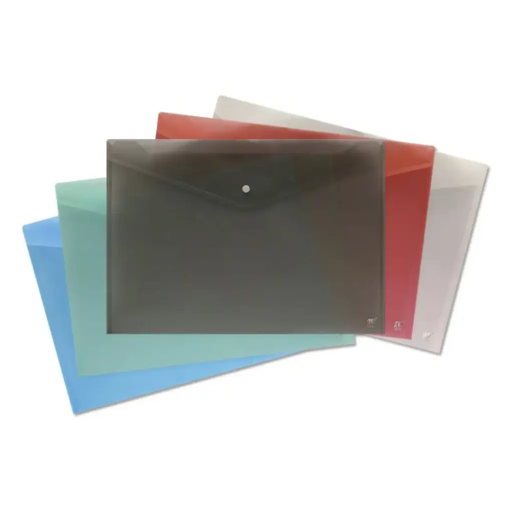  CARPETA SOBRE DE POLIPROPILENO CON BROCHE A3 COLORES SURTIDOS - BISMARK -