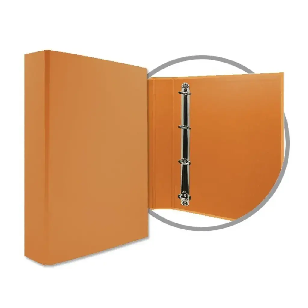  CARPETA CARTON A4 4AM-25 NARANJA 