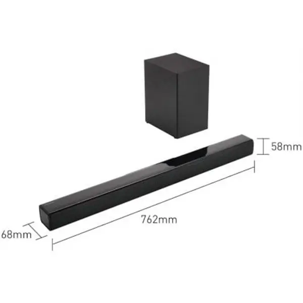 BARRA DE SONIDO CON BLUETOOTH PANASONIC SC-HTB150/ 100W/ 2.1