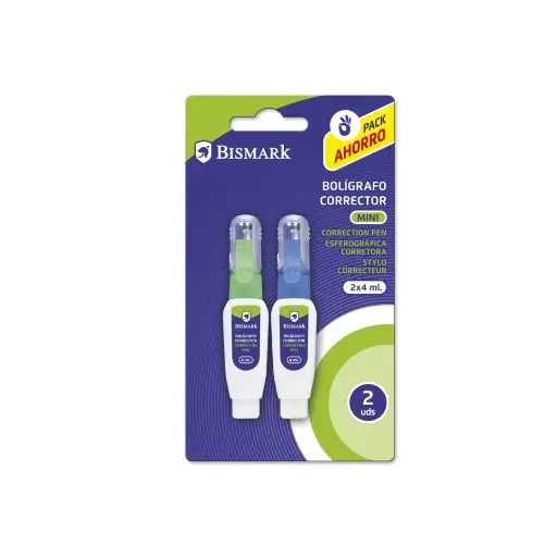 [329349] CORRECTOR LIQUIDO BISMARK MINI 4ml - UNIDAD