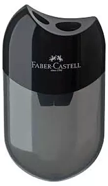 [18 35 00] SACAPUNTAS CON DEPOSITO 2 USOS FABER CASTELL