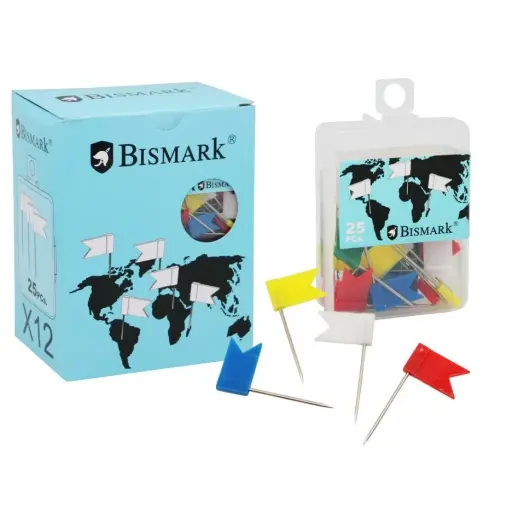 [319711] CHINCHETAS BANDERILLAS 25 PCS. BISMARK