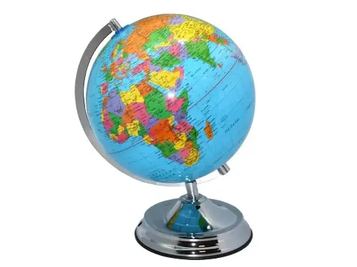 [318457]  ESFERA 25 CM AZUL  - globo terraqueo