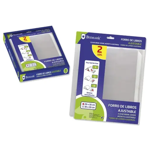[325910] PACK 2 FORRALIBROS AJUSTABLE BISMARK 29X55