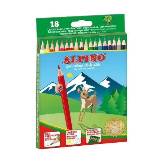 ESTUCHE LAPICES DE COLORES ALPINO