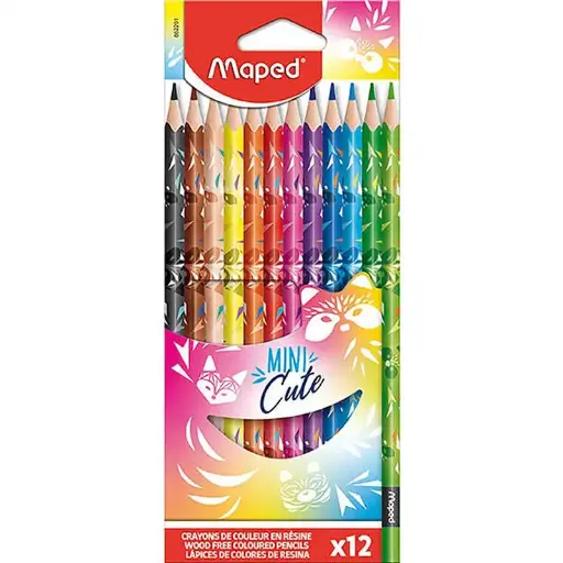 [862201] LAPICES DE COLORES MINI CUTE - MAPED -