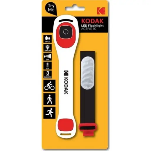 [30416376] LINTERNA KODAK LED DEPORTIVA FLASHLIGHT ACTIVE 10