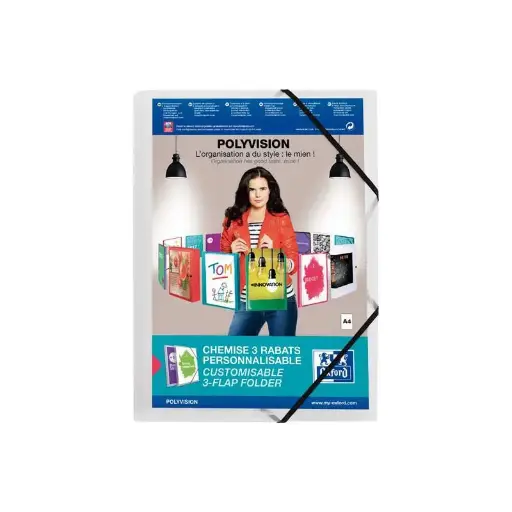 [100201408] CARPETA DE GOMAS OXFORD "POLYVISION"