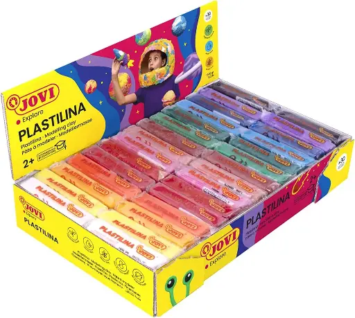 PLASTILINA SCHOOL PASTILINA 50GR - JOVI -