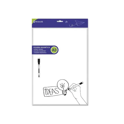 PIZARRA MAGNETICA CON ROTULADOR