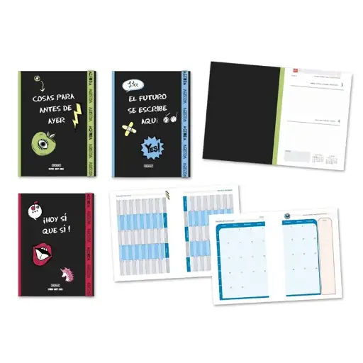 [333367] AGENDA ESCOLAR ENCOLADA 4º 2D/P CAS 25-26 T CARTON CON GOMA - INGRAF -