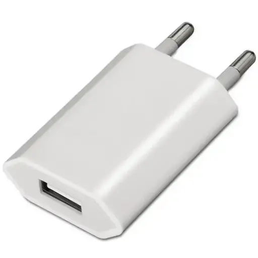 [A110-0063] MINI CARGADOR USB 5V/1A BLANCO - AISENS -