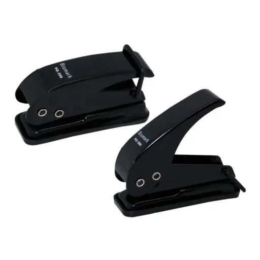 [318200] TALADRO METALICO 1 PUNZON PO-200 (20 hojas) - BISMARK -