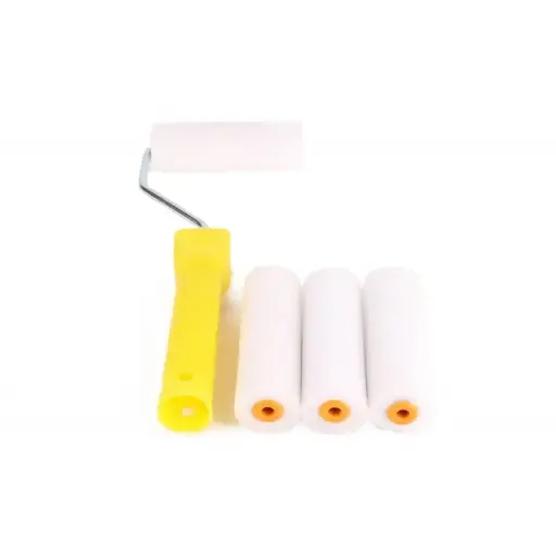 [2870/BS] SET DE PINTURA RODILLO + RECAMBIOS ESPUMA 10CM (PACK 5)